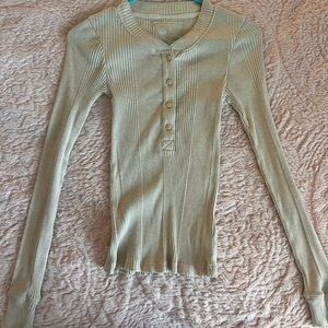 Tan American eagle long sleeve